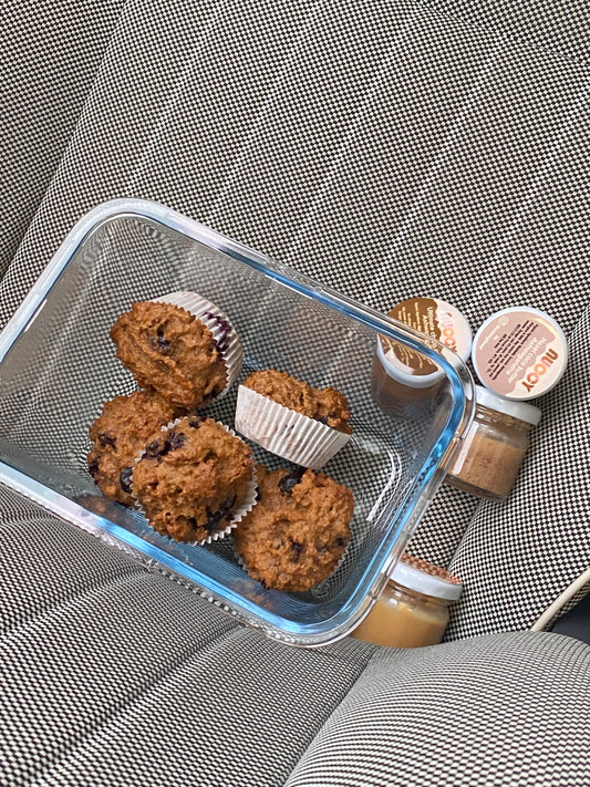 Blueberry muffins (Perfect on the-go)