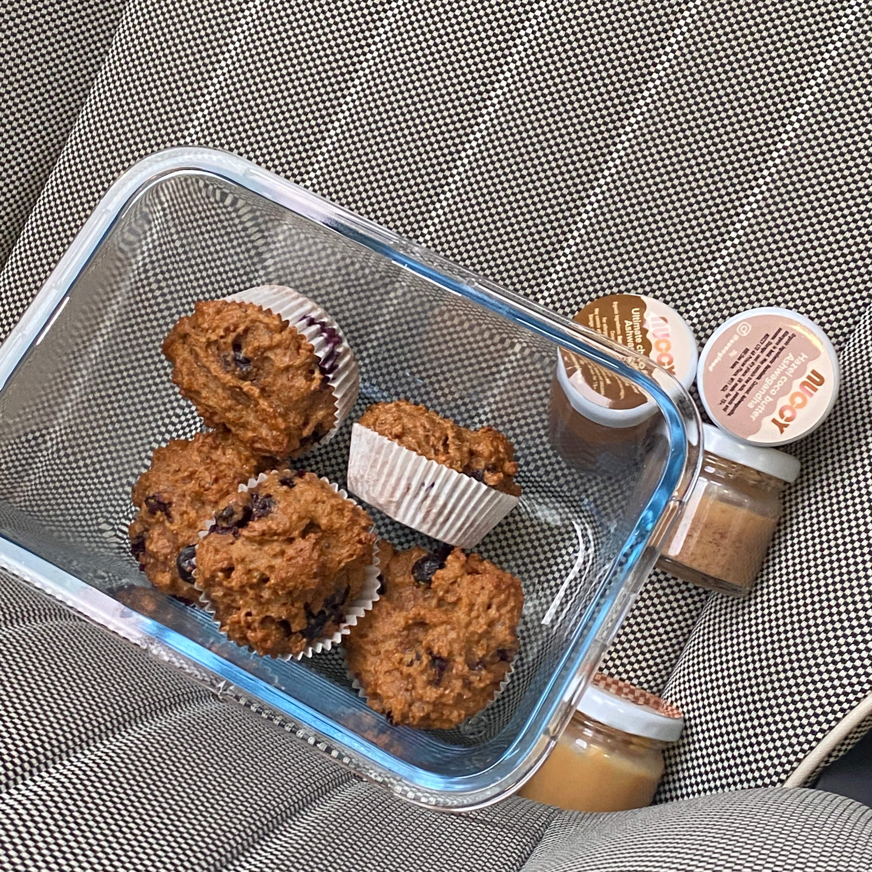 Blueberry muffins (Perfect on the-go)