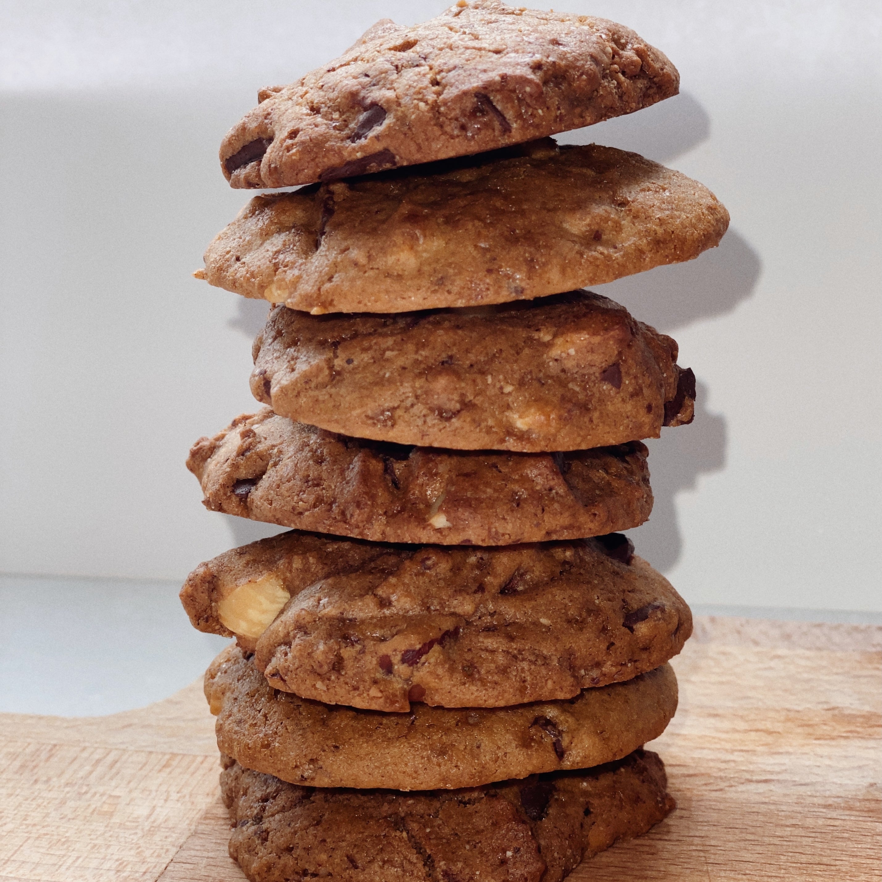 Double hazelnuts and chocolate nuccy cookies recipe